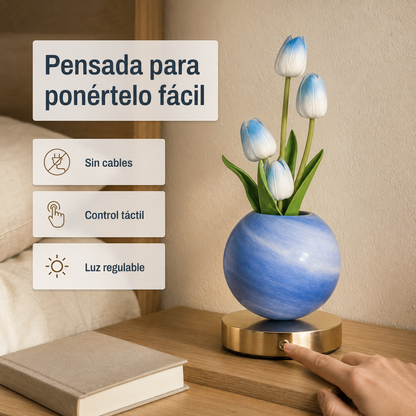 Lámpara de Tulipanes sin Cables