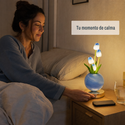 Lámpara de Tulipanes sin Cables