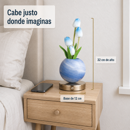 Lámpara de Tulipanes sin Cables
